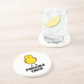 Dessous De Verre En Grès Poussin de Pinochle (Côté)