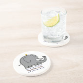 Dessous De Verre En Grès poussin républicain (Côté)