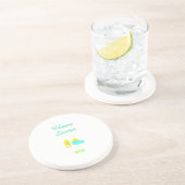 Dessous De Verre En Grès Poussins de Pâques Sous-Verre en Grès (Côté)