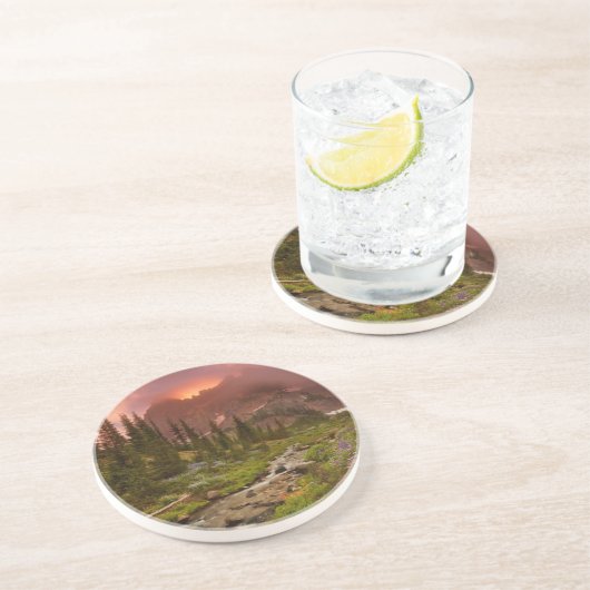 Dessous De Verre En Grès Prés enchantés (Côté)