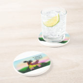Dessous De Verre En Grès prier jésus (Côté)