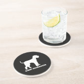 Dessous De Verre En Grès prime de schnauzer géant (Côté)