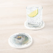 Dessous De Verre En Grès Prince Pékinois (Côté)