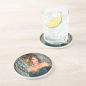 Dessous De Verre En Grès Princesse de conte de fées (Côté)