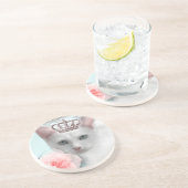 Dessous De Verre En Grès Princesse de neige (Côté)