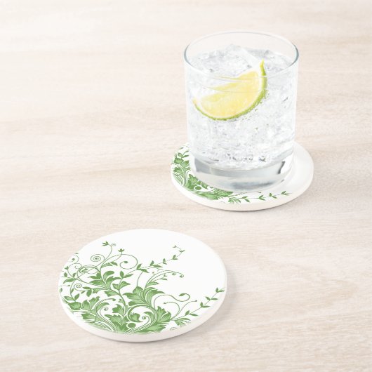 Dessous De Verre En Grès Printemps (Côté)