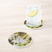 Dessous De Verre En Grès Printemps Beauté un impressionnisme Abstrait Fleur (Côté)