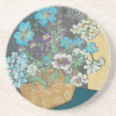 Dessous De Verre En Grès Printemps riche I (Devant)