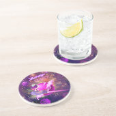 Dessous De Verre En Grès Prochaine étape Mars (Côté)