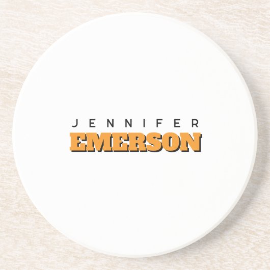 Dessous De Verre En Grès Professional minimalist modern plain (Devant)