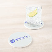 Dessous De Verre En Grès Projet de SeaMonkey - logo vertical (Côté)