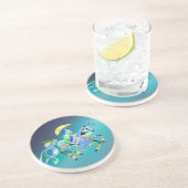 Dessous De Verre En Grès Promenade Cheval Enchantée (Côté)