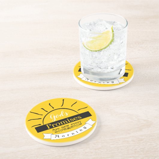Dessous De Verre En Grès Promesses (Côté)