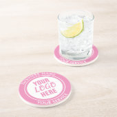 Dessous De Verre En Grès Promo promotionnelle personnalisée d'entreprise (Côté)