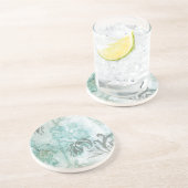 Dessous De Verre En Grès Pulvérisateur de fleurs non embellisé III (Côté)