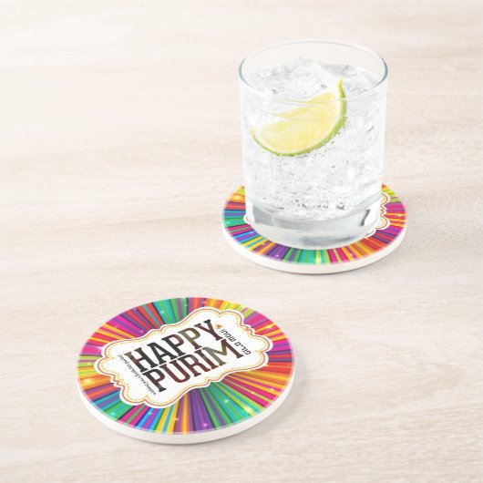 Dessous De Verre En Grès purin heureux (Côté)