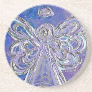 Dessous De Verre En Grès Purple Angel Coaster