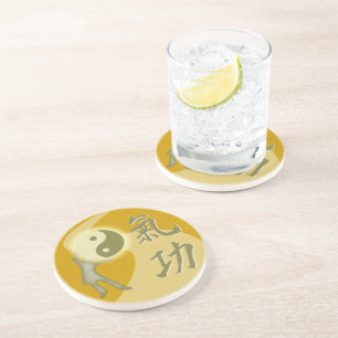 Dessous De Verre En Grès QiGong