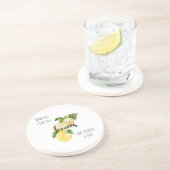 Dessous De Verre En Grès Quand la vie vous donne des citrons Ajouter Tequil (Côté)