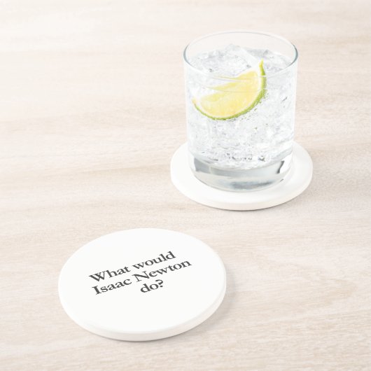 Dessous De Verre En Grès que ferait isaac newton (Côté)
