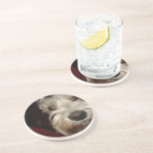 Dessous De Verre En Grès Que regardez-vous ? (Côté)