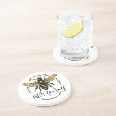 Dessous De Verre En Grès Queen Bee (Côté)