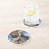 Dessous De Verre En Grès Queen Maeve Warrior Princess Imaginaire Art (Côté)