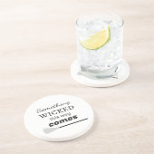 Dessous De Verre En Grès Quelque Chose De Mal De Cette Façon Arrive (Côté)