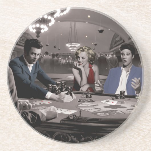 Dessous De Verre En Grès Quinte royale (Devant)