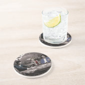 Dessous De Verre En Grès Quinte royale (Côté)