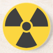 Dessous De Verre En Grès Radioactif (Devant)