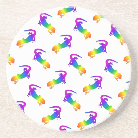 Dessous De Verre En Grès Rainbow Salamander (Devant)