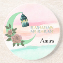 Ramadan aquarelle – Croissant de Lune