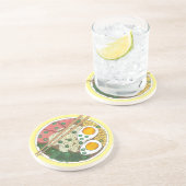 Dessous De Verre En Grès Ramen Noodles Bowl Restauration Japonaise Foin (Côté)