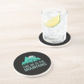 Dessous De Verre En Grès Randonnée (Côté)