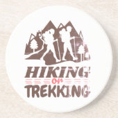 Dessous De Verre En Grès Randonnée ou trekking (Devant)