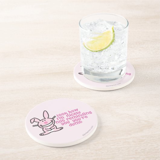 Dessous De Verre En Grès Rappel de vous (Côté)