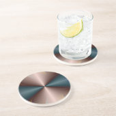 Dessous De Verre En Grès Rassemblement de cuivre de cônes (Côté)