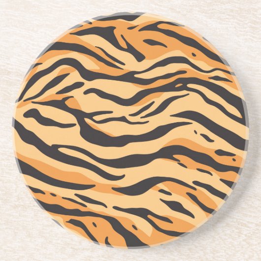 Dessous De Verre En Grès Rayures de tigre (Devant)