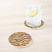 Dessous De Verre En Grès Rayures de tigre (Côté)