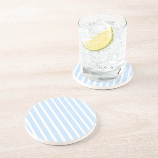 Dessous De Verre En Grès Rayures fines (Côté)