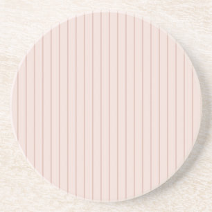Dessous De Verre En Grès Rayures roses chic