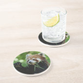 Dessous De Verre En Grès RedPanda 002 (Côté)