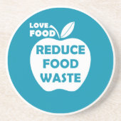 Dessous De Verre En Grès réduire les déchets alimentaires (Devant)