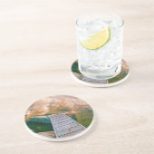 Dessous De Verre En Grès Reflets dans l'archipel suédois (Côté)
