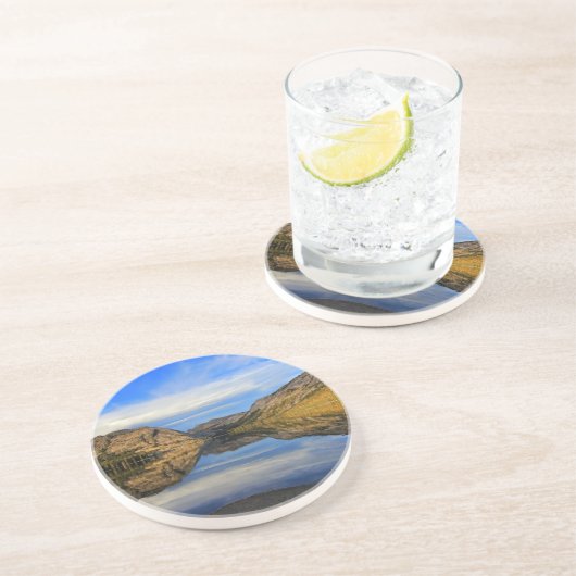 Dessous De Verre En Grès Réflexions sur le lac Tenaya (Côté)