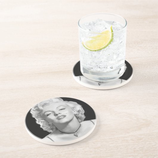 Dessous De Verre En Grès Regardez de l'amour (Côté)