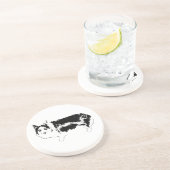 Dessous De Verre En Grès Regardez qui regarde (Côté)