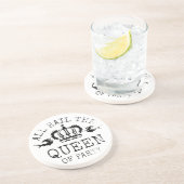 Dessous De Verre En Grès Reine de partie (Côté)