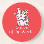 Dessous De Verre En Grès Reine Du Monde (Devant)